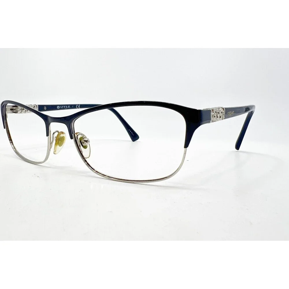 Vogue Eyeglasses Womens Blue VO 4057-B 5051 Cat Eye 54-17-140